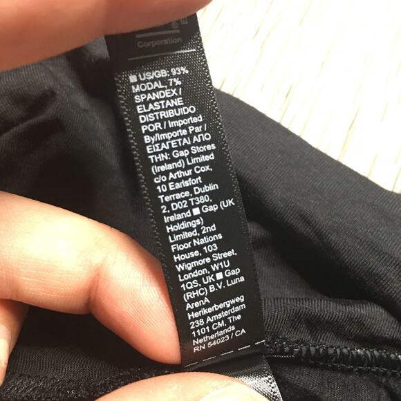 NWT Athleta Release Pant Hi Rise Wide Leg Split Hem Crop Lounge Yoga Black XL - Picture 8 of 12